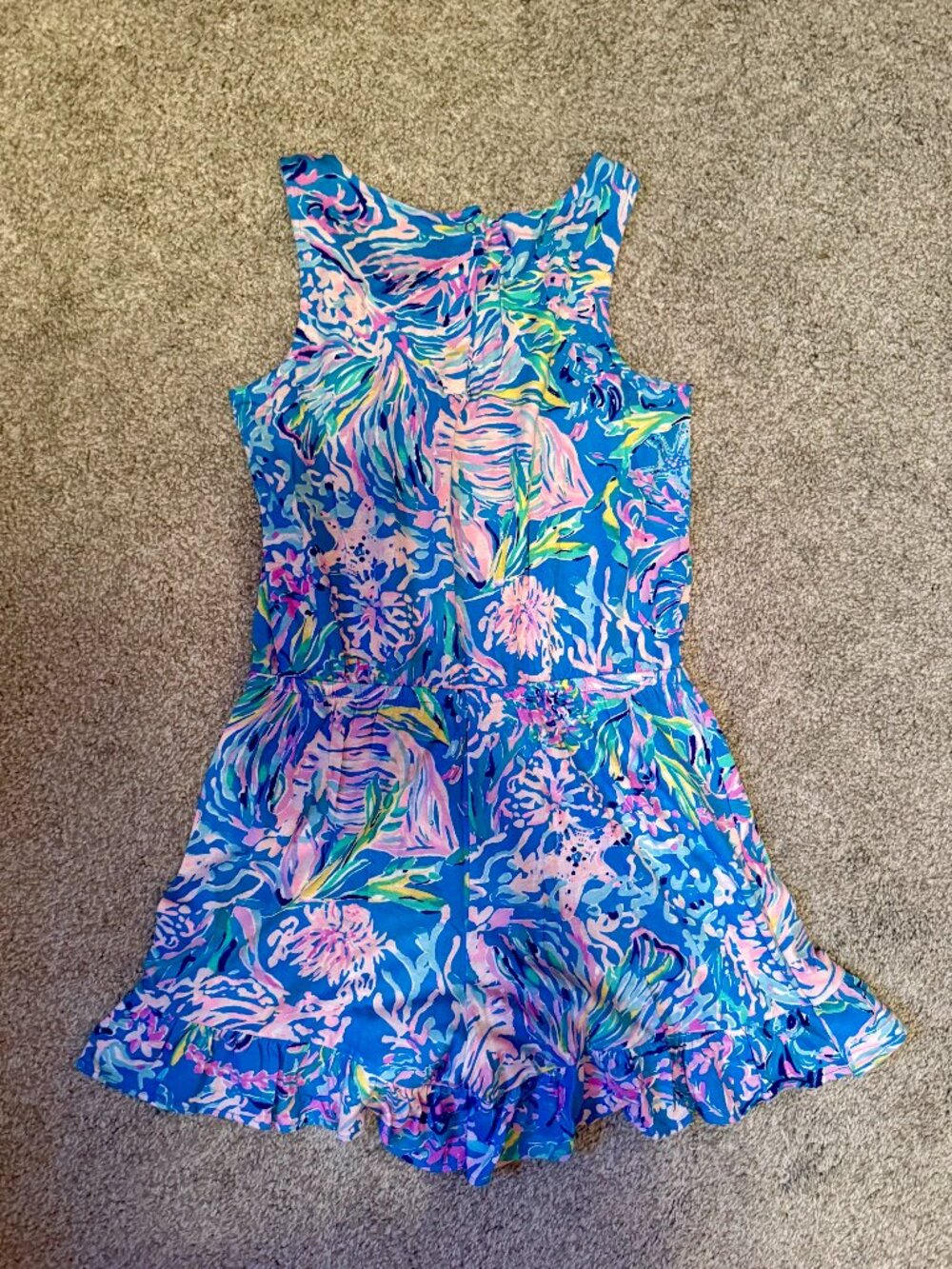 Lilly Pulitzer Girls Romper Size L 8-10